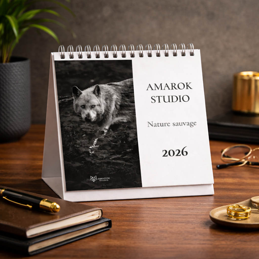 Calendrier Bureau 2026 "Amarok Studio"